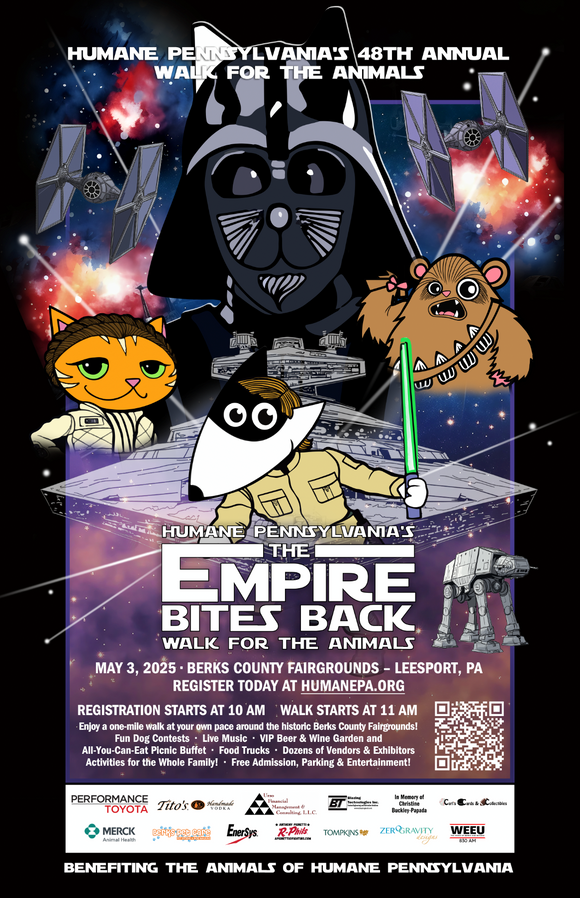 2025 Walk for the Animals Poster