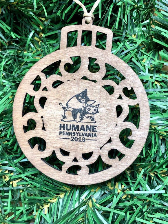 2019 Humane Pennsylvania Christmas Ornament