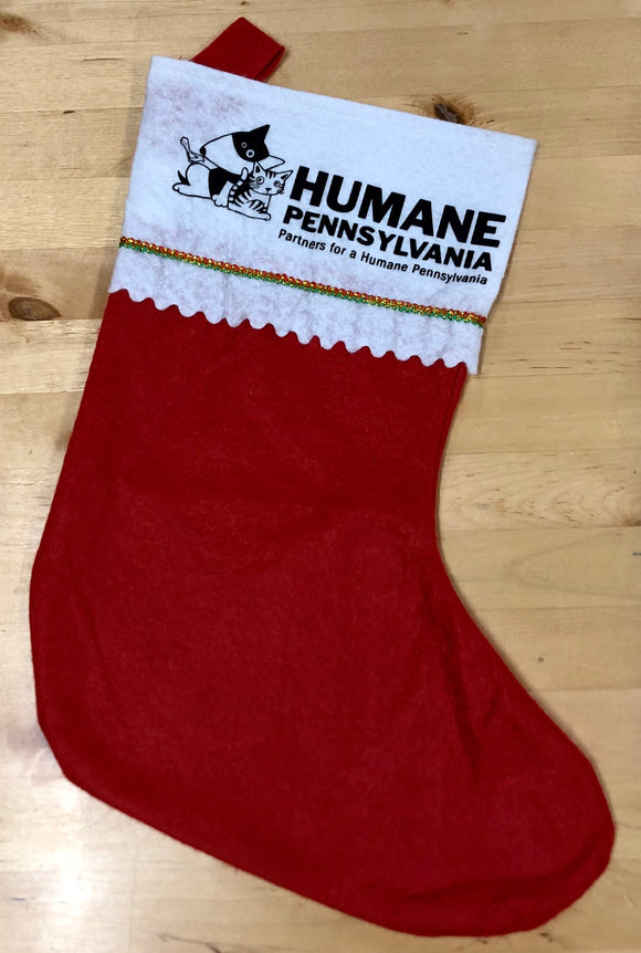 Humane Pennsylvania Christmas Stocking