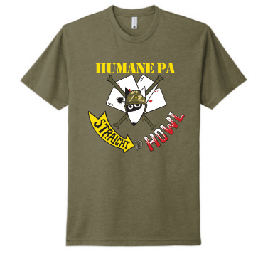 Humane Pennsylvania Straight to Howl T- Shirt